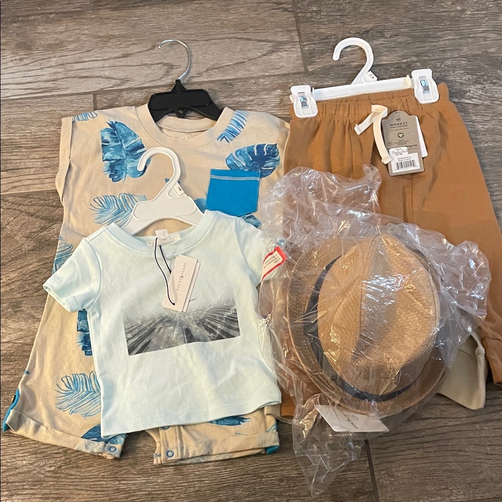 Boys clothes lot  with Hat